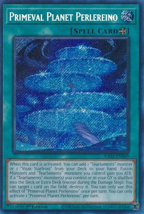 Primeval Planet Perlereino (Secret Rare)  [RA02-EN069] 1st Edition