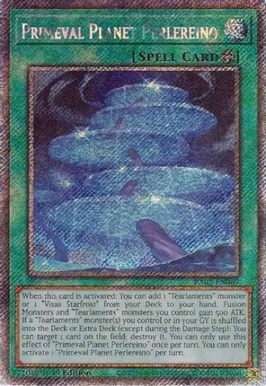Primeval Planet Perlereino (Platinum Secret Rare)  [RA02-EN069] 1st Edition
