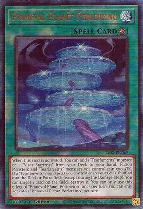 Primeval Planet Perlereino (PUR) (Prismatic Ultimate Rare) [RA02-EN069] 1st Edition