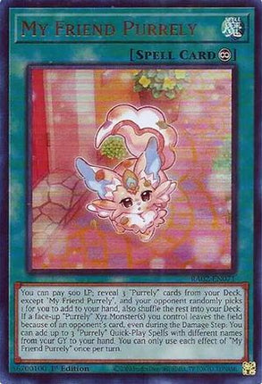 My Friend Purrely  [RA02-EN071] Ultra Rare 1st Edition