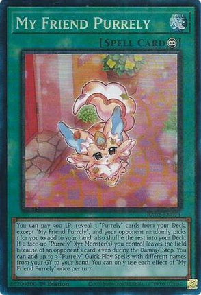 My Friend Purrely  [RA02-EN071] Prismatic Collector's Rare 1st Edition