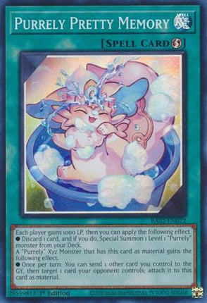 Purrely Pretty Memory (Super Rare) [RA02-EN072] 1st Edition