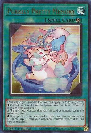Purrely Pretty Memory (UR) (Ultra Rare) [RA02-EN072] 1st Edition