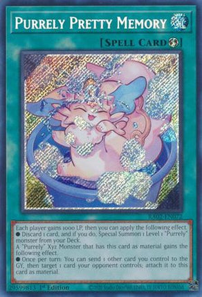Purrely Pretty Memory (Secret Rare)  [RA02-EN072] 1st Edition