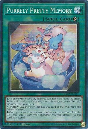 Purrely Pretty Memory (PCR) (Prismatic Collector's Rare) [RA02-EN072] 1st Edition