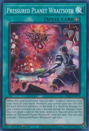 Pressured Planet Wraitsoth (Super Rare) [RA02-EN073] 1st Edition
