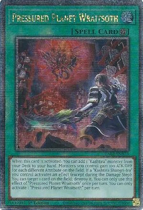 Pressured Planet Wraitsoth (Quarter Century Secret Rare)  [RA02-EN073] 1st Edition