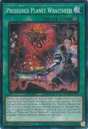 Pressured Planet Wraitsoth  [RA02-EN073] Prismatic Collector's Rare 1st Edition