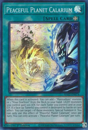Peaceful Planet Calarium (Super Rare) [RA02-EN074] 1st Edition