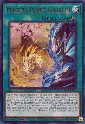 Peaceful Planet Calarium (UR) (Ultra Rare) [RA02-EN074] 1st Edition