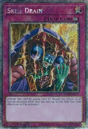 Skill Drain  [RA02-EN077] Platinum Secret Rare 1st Edition