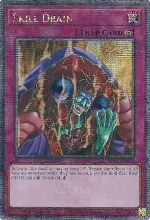 Skill Drain (Quarter Century Secret Rare)  [RA02-EN077] 1st Edition