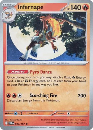 Infernape - 033/167 [Deck Exclusives]