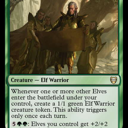 Elvish Warmaster [Tales of Middle-earth Commander]