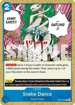 Snake Dance (OP07-055) - 500 Years in the Future Pre-Release Cards