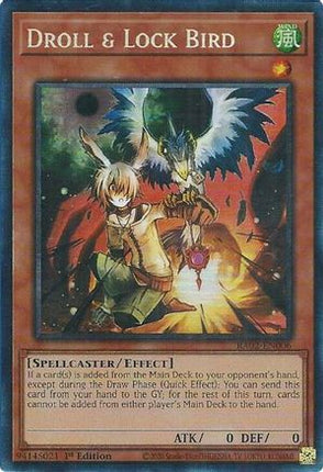 Droll & Lock Bird (PCR) (Prismatic Collector's Rare) [RA02-EN006] 1st Edition
