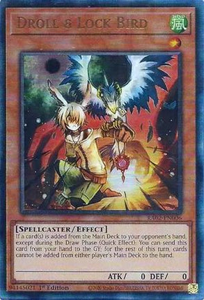 Droll & Lock Bird  [RA02-EN006] Prismatic Ultimate Rare 1st Edition