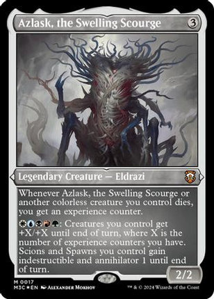 Azlask, the Swelling Scourge (Foil Etched) [Commander: Modern Horizons 3] Foil