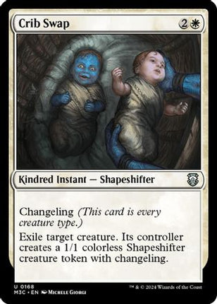 Crib Swap (Ripple Foil) [Commander: Modern Horizons 3] Foil