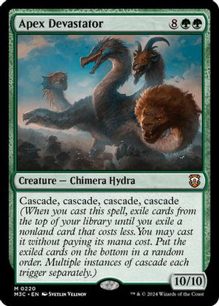 Apex Devastator (Ripple Foil) [Commander: Modern Horizons 3] Foil