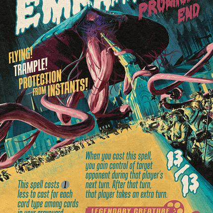 Emrakul, the Promised End (Showcase) [Innistrad Remastered] Foil