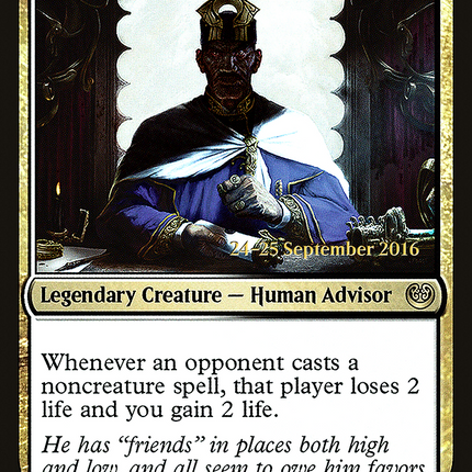 Kambal, Consul of Allocation [Kaladesh Promos] Prerelease Foil