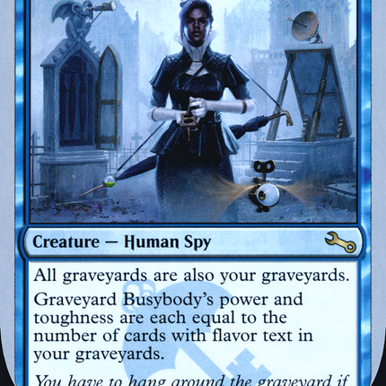 Graveyard Busybody [The List (Unfinity Foil Edition)] Foil