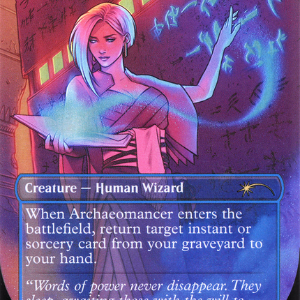 Archaeomancer (Borderless) [Secret Lair Drop]