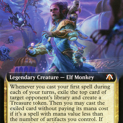 Rashmi and Ragavan (Extended Art) [March of the Machine Commander]