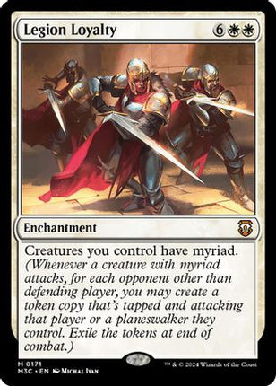 Legion Loyalty (Ripple Foil) [Commander: Modern Horizons 3] Foil
