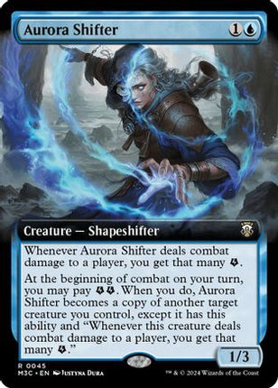 Aurora Shifter (Extended Art) (Ripple Foil) [Commander: Modern Horizons 3] Foil