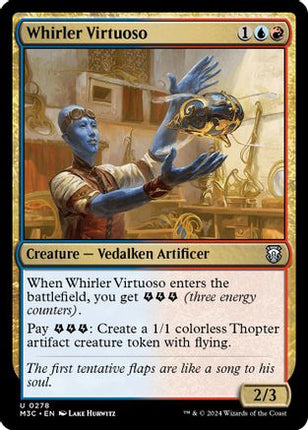 Whirler Virtuoso (Ripple Foil) [Commander: Modern Horizons 3] Foil