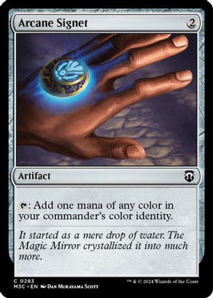 Arcane Signet (Ripple Foil) [Commander: Modern Horizons 3] Foil