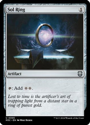 Sol Ring (Ripple Foil) [Commander: Modern Horizons 3] Foil