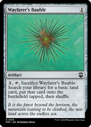 Wayfarer's Bauble (Ripple Foil) [Commander: Modern Horizons 3] Foil