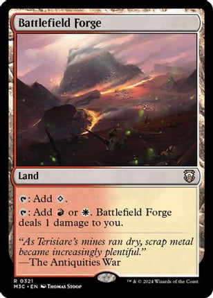 Battlefield Forge (Ripple Foil) [Commander: Modern Horizons 3] Foil