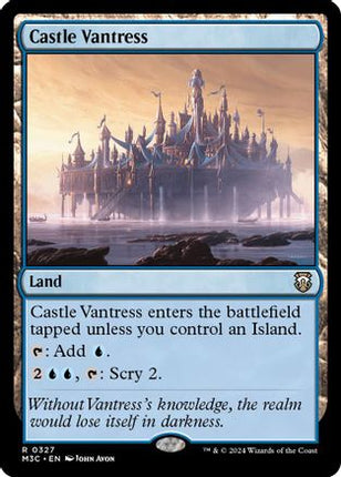 Castle Vantress (Ripple Foil) [Commander: Modern Horizons 3] Foil