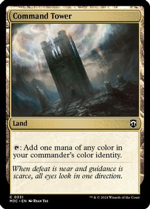 Command Tower (Ripple Foil) [Commander: Modern Horizons 3] Foil
