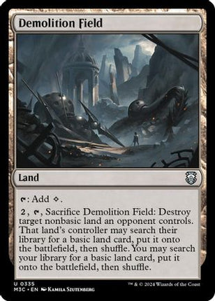 Demolition Field (Ripple Foil) [Commander: Modern Horizons 3] Foil
