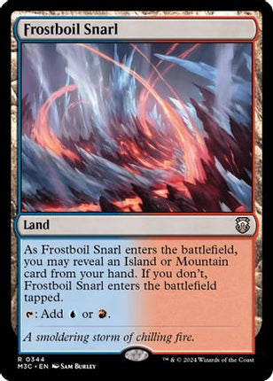 Frostboil Snarl (Ripple Foil) [Commander: Modern Horizons 3] Foil
