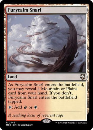 Furycalm Snarl (Ripple Foil) [Commander: Modern Horizons 3] Foil