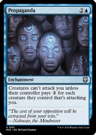 Propaganda (Ripple Foil) [Commander: Modern Horizons 3] Foil