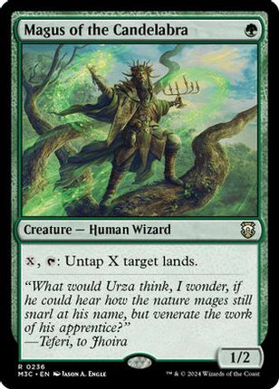 Magus of the Candelabra (Ripple Foil) [Commander: Modern Horizons 3] Foil