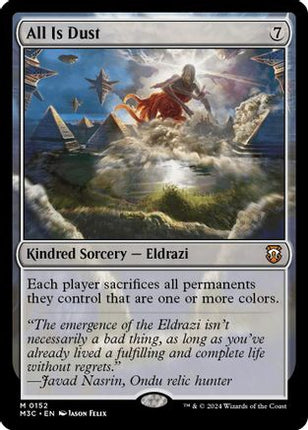 All Is Dust (Ripple Foil) [Commander: Modern Horizons 3] Foil