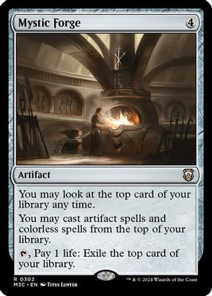 Mystic Forge (Ripple Foil) [Commander: Modern Horizons 3] Foil