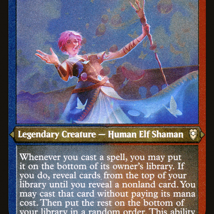 Neera, Wild Mage [Commander Legends: Battle for Baldur's Gate] Etched Foil