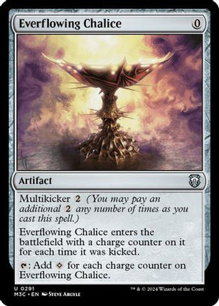 Everflowing Chalice (Ripple Foil) [Commander: Modern Horizons 3] Foil