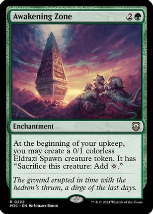 Awakening Zone (Ripple Foil) [Commander: Modern Horizons 3] Foil
