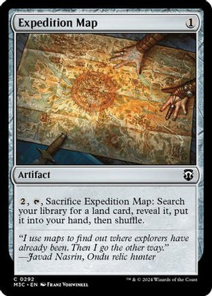 Expedition Map (Ripple Foil) [Commander: Modern Horizons 3] Foil