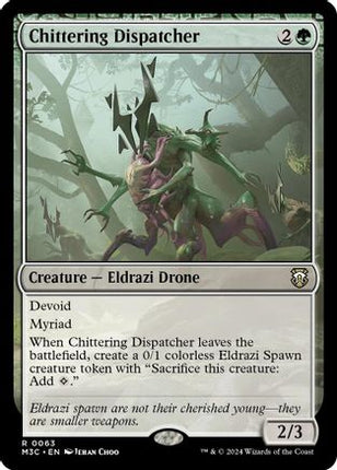 Chittering Dispatcher (Ripple Foil) [Commander: Modern Horizons 3] Foil